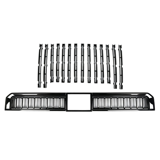 YICER Front Grille Inserts ZEEKR 9X