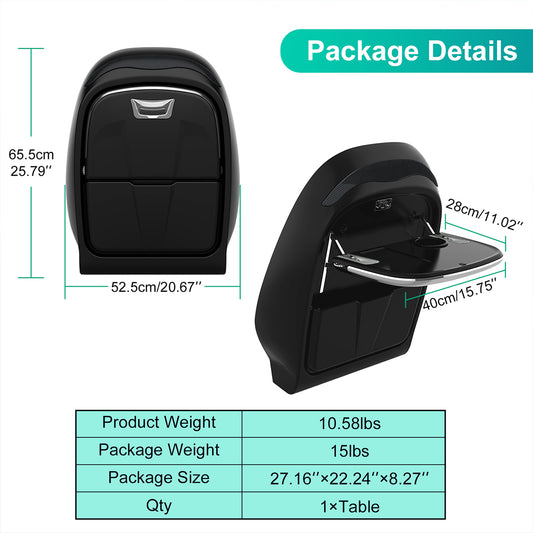 Back Seat Tray Table for Tesla Model Y/X/S/3