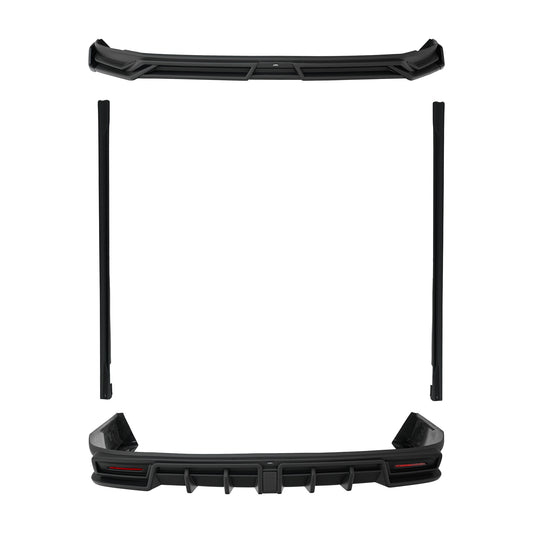 YICER Body Kits Front Lips Rear Lips Side Shirts For ZEEKR 9X,(JM)