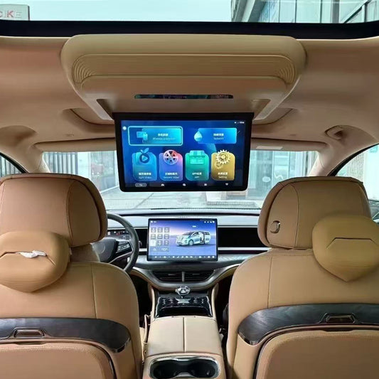 Retractable Ceiling-mounted TV for BYD DENZA D9