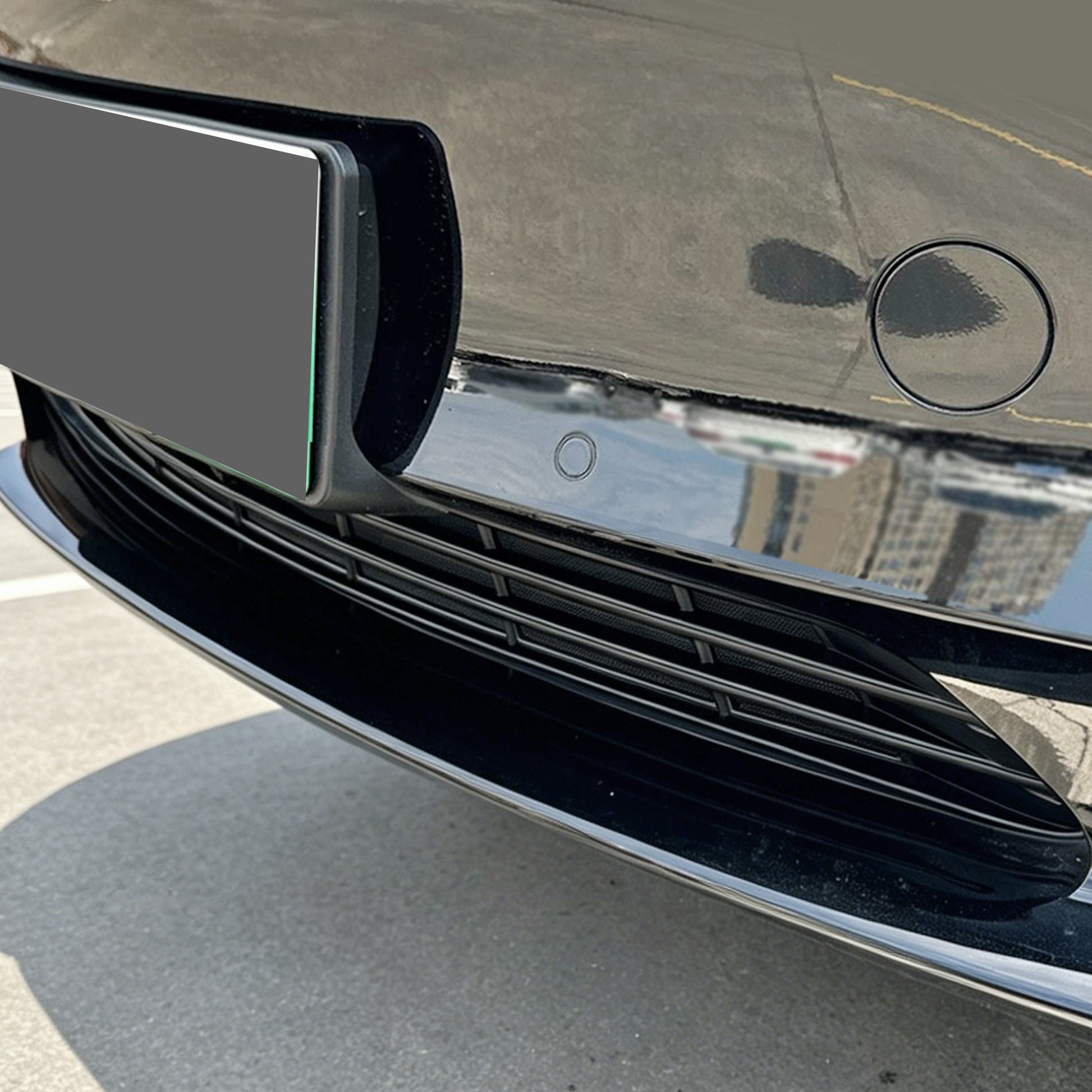 YICER Front Mesh Grille Grid Guards Insert for Tesla Model 3, Air Vent Grille Net Cover Effective Protection for Tesla Model 3 Accessories 2018-2023