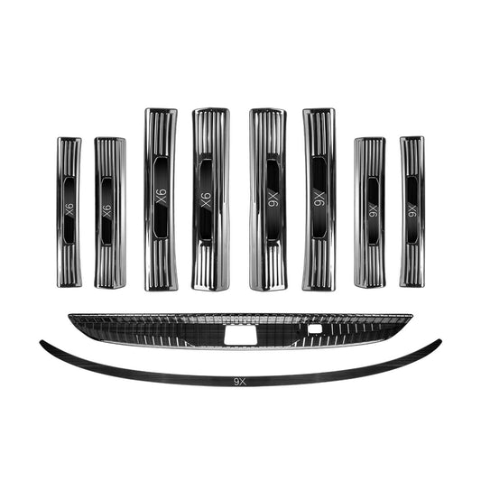 YICER Door Sill Trim Scuff Plate For ZEEKR 9X