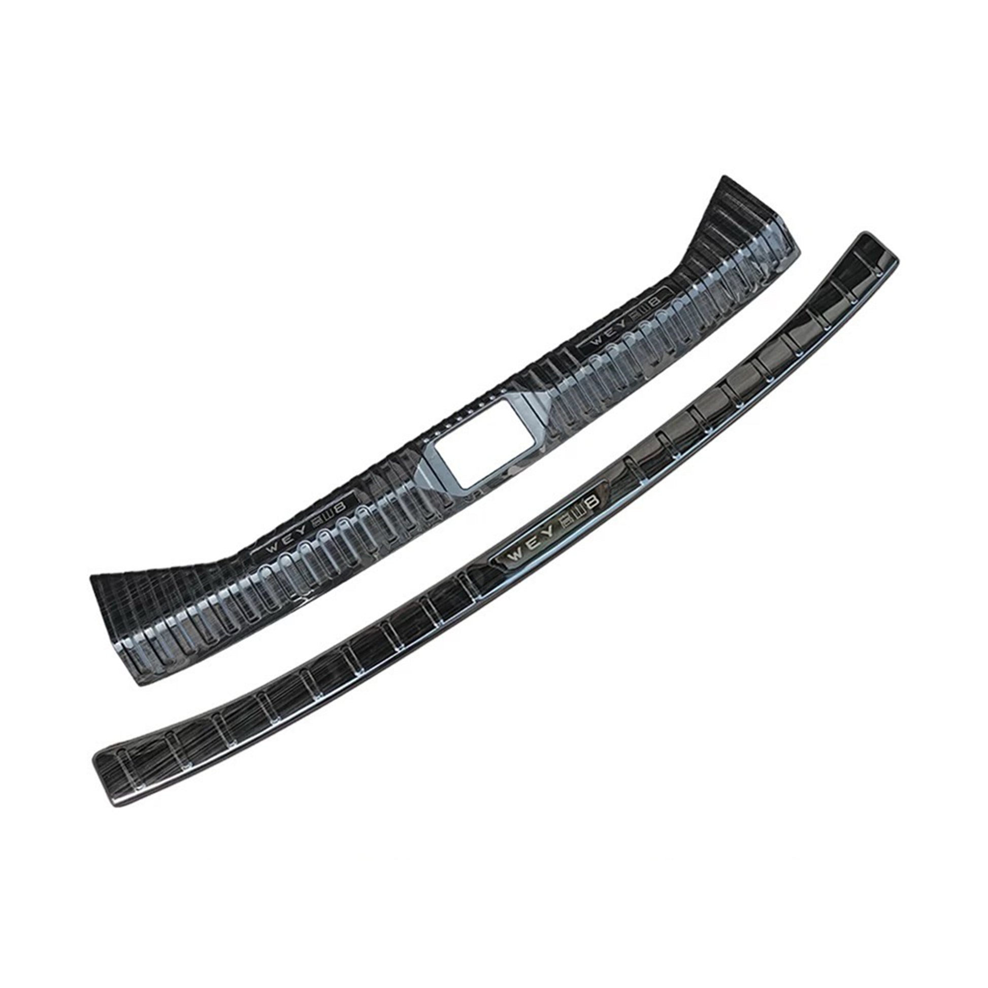 YICER Rear Bumper Guard Plate Protector Cover For WEY G9 Black