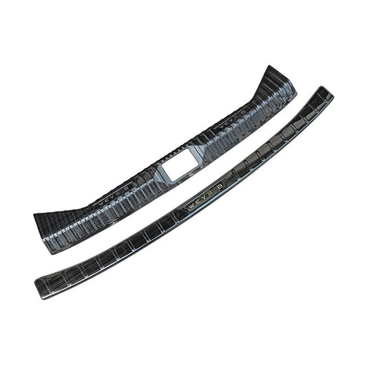 YICER Rear Bumper Guard Plate Protector Cover For WEY G9 Black