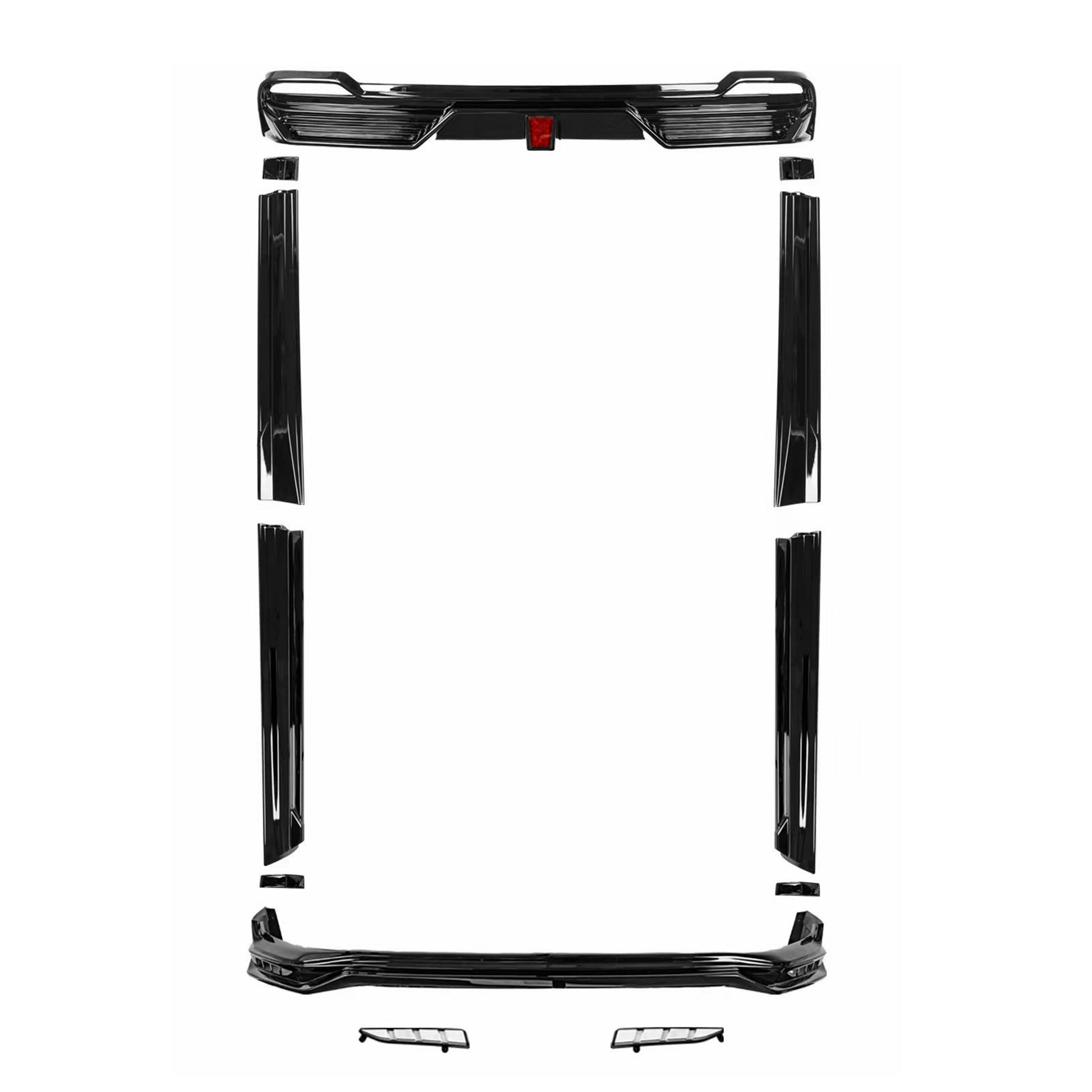 YICER Front Lips Rear Lips Side Shirts For WEY G9（GF）