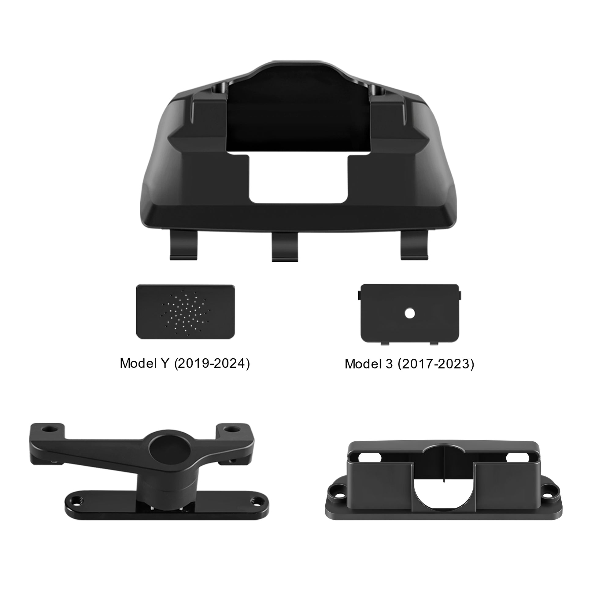 YICER Screen Swivel Mount for Tesla Model 3 Model Y Screen Mount Rotating Bracket Holder for Tesla Center Console Navigation Original Screen, T5