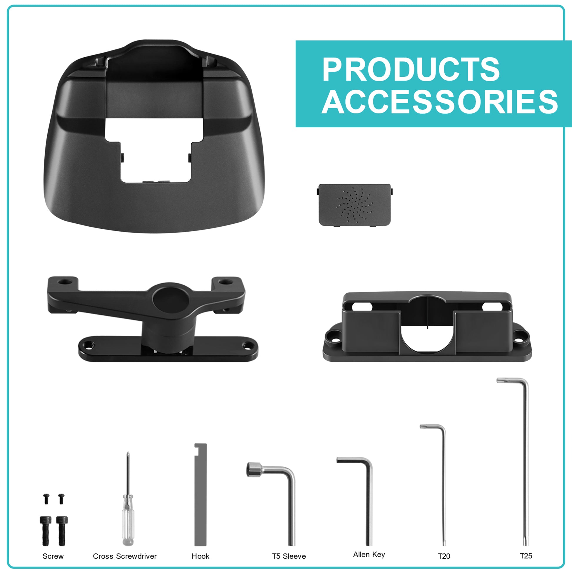YICER Screen Swivel Mount for Tesla Model 3 Highland 2024-2026, 2024-2026 Model Y Highland Screen Mount Rotating Bracket Holder for Tesla Center Console Navigation Original Screen, T6