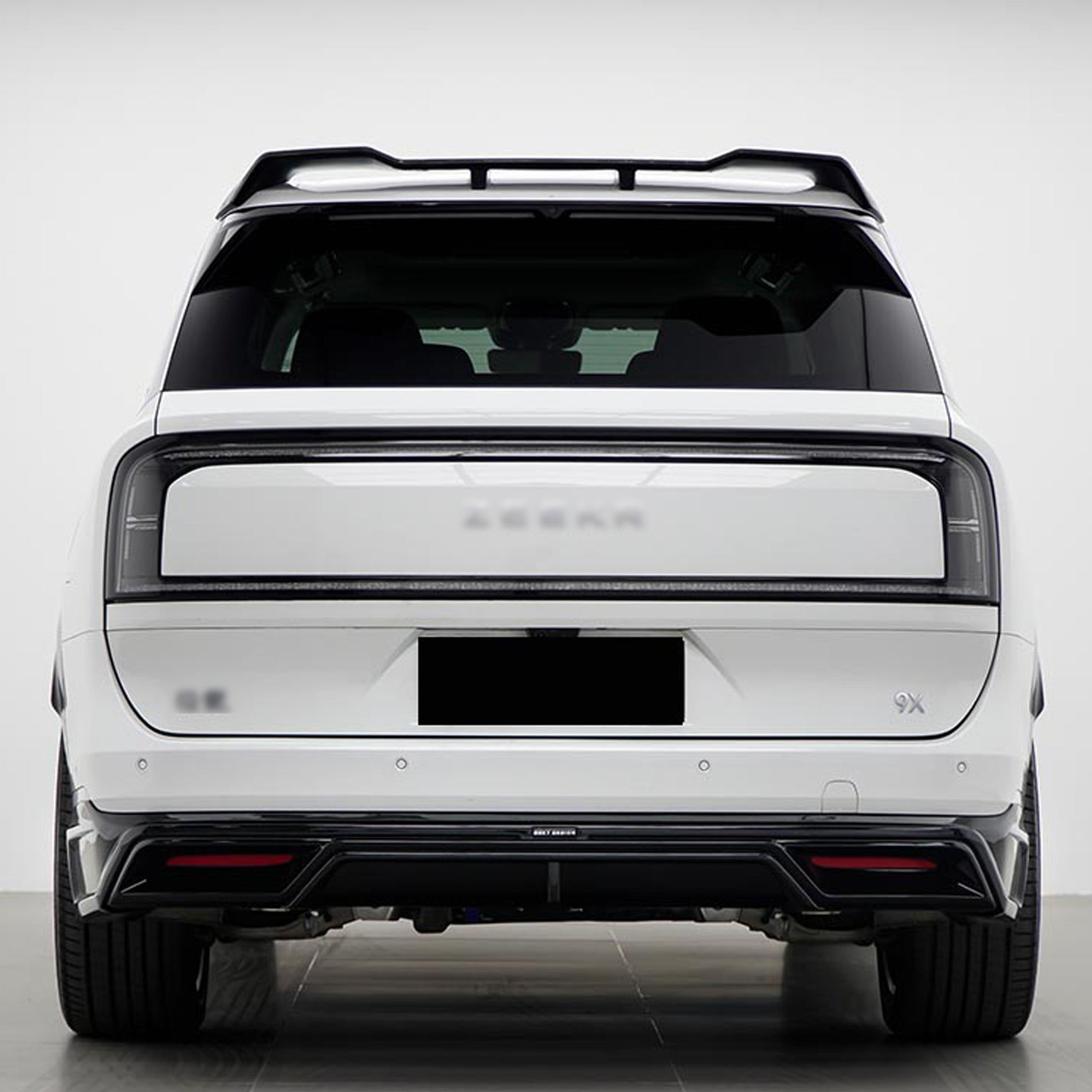 YICER Spoiler Rear Trunk Lip Tail Lid for for ZEEKR 9X, (BSKT)