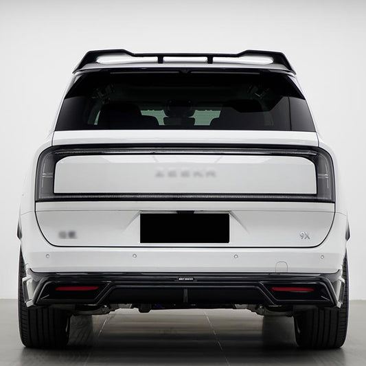YICER Spoiler Rear Trunk Lip Tail Lid for for ZEEKR 9X, (BSKT)