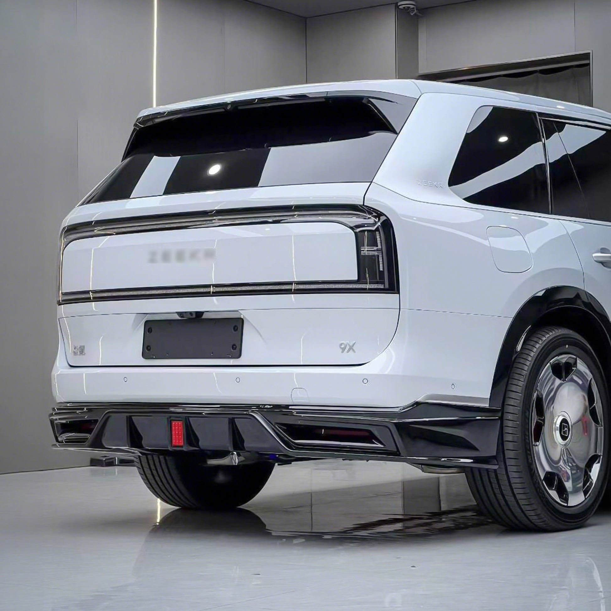 YICER Body Kits Front Lips Rear Lips Side Shirts For ZEEKR 9X