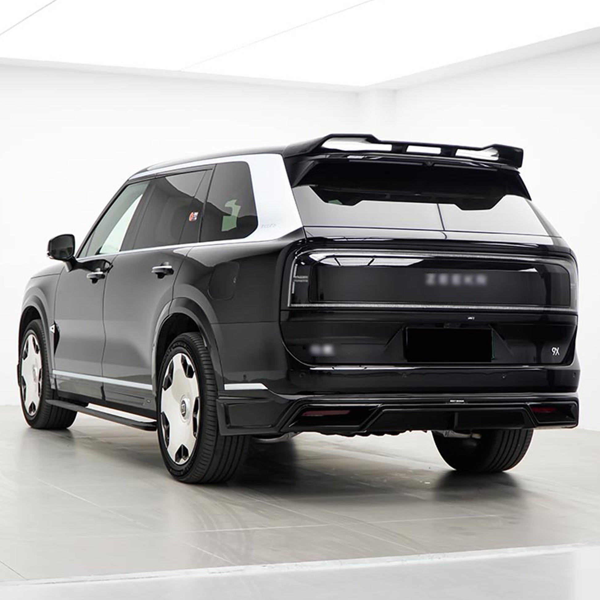 YICER Spoiler Rear Trunk Lip Tail Lid for for ZEEKR 9X, (BSKT)
