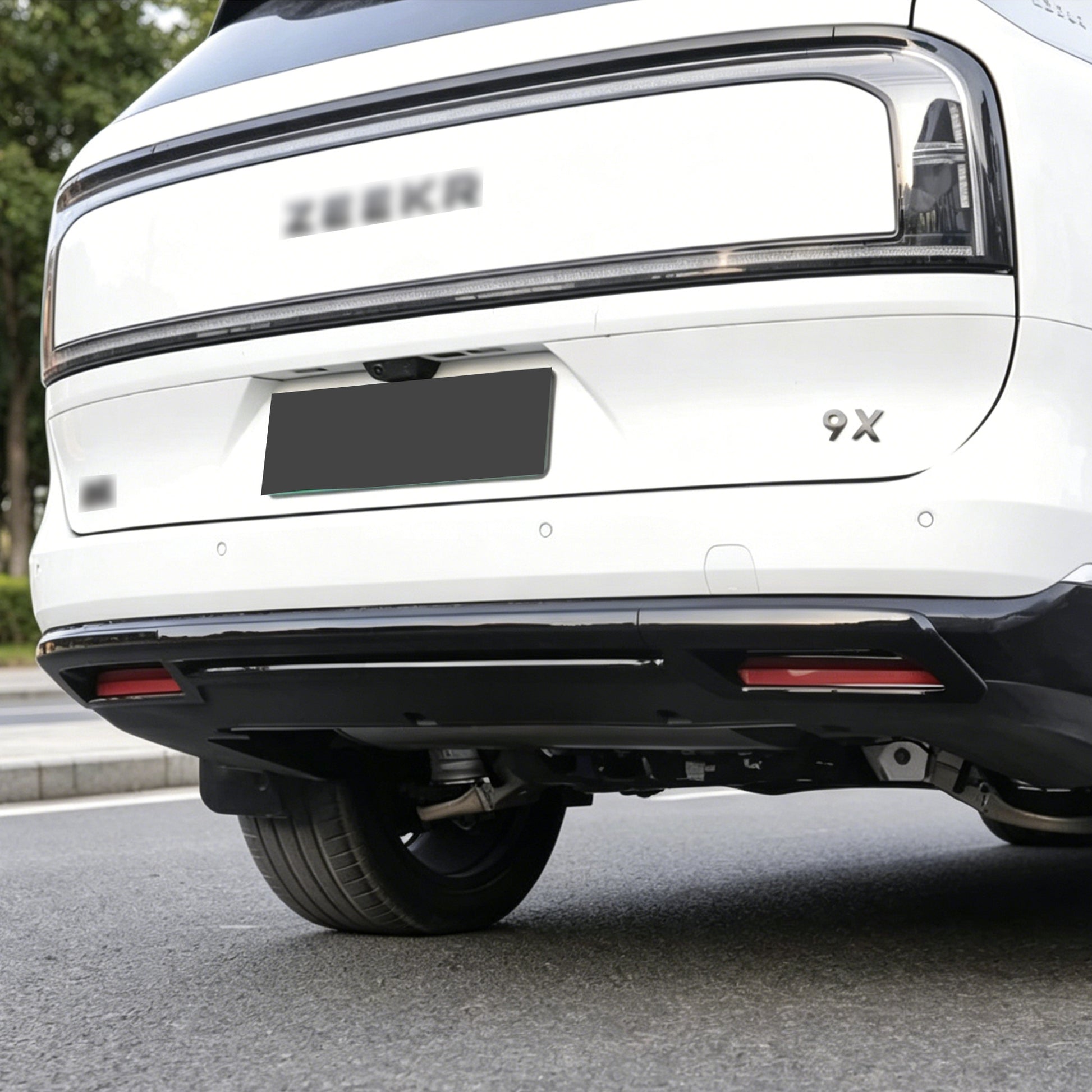 YICER Full Body Kits Blackout Kits For ZEEKR 9X